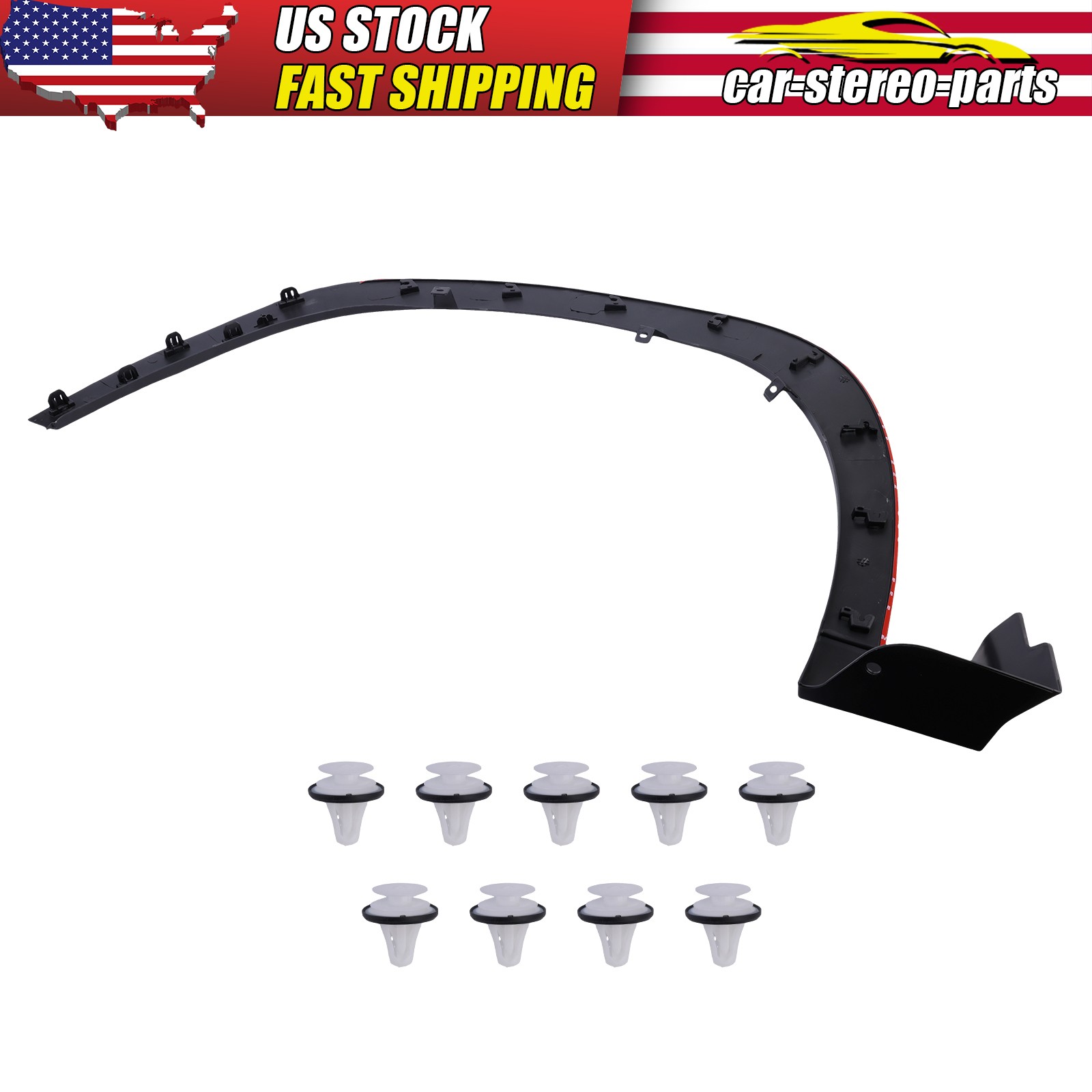 1x For 2024 2025 Toyota Grand Highlander Right Passenger Front Fender Flare Trim