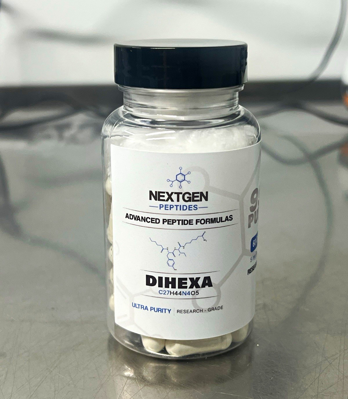 Nextgen Dihexa 5mg Capsules, 60 Count Nextgen Dihexa 5mg Capsules, 60 Count