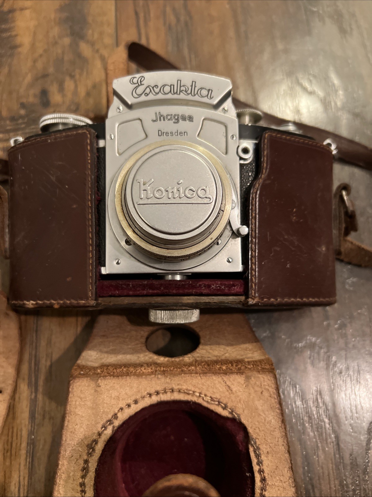 Ihagee Dresden 35mm German SLR Camera — Pre-Exakta Model — Works — 1950s RARE