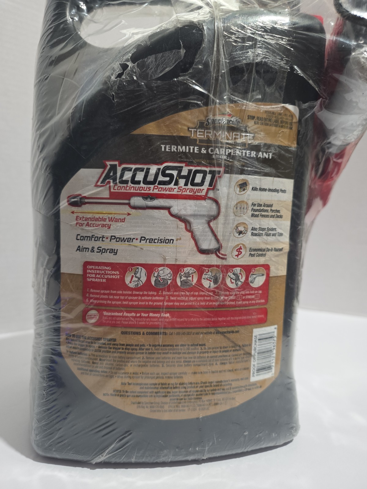 Spectracide Terminate Termite & Carpenter Ant Killer Spray 1.33 Gallon RTU Spray