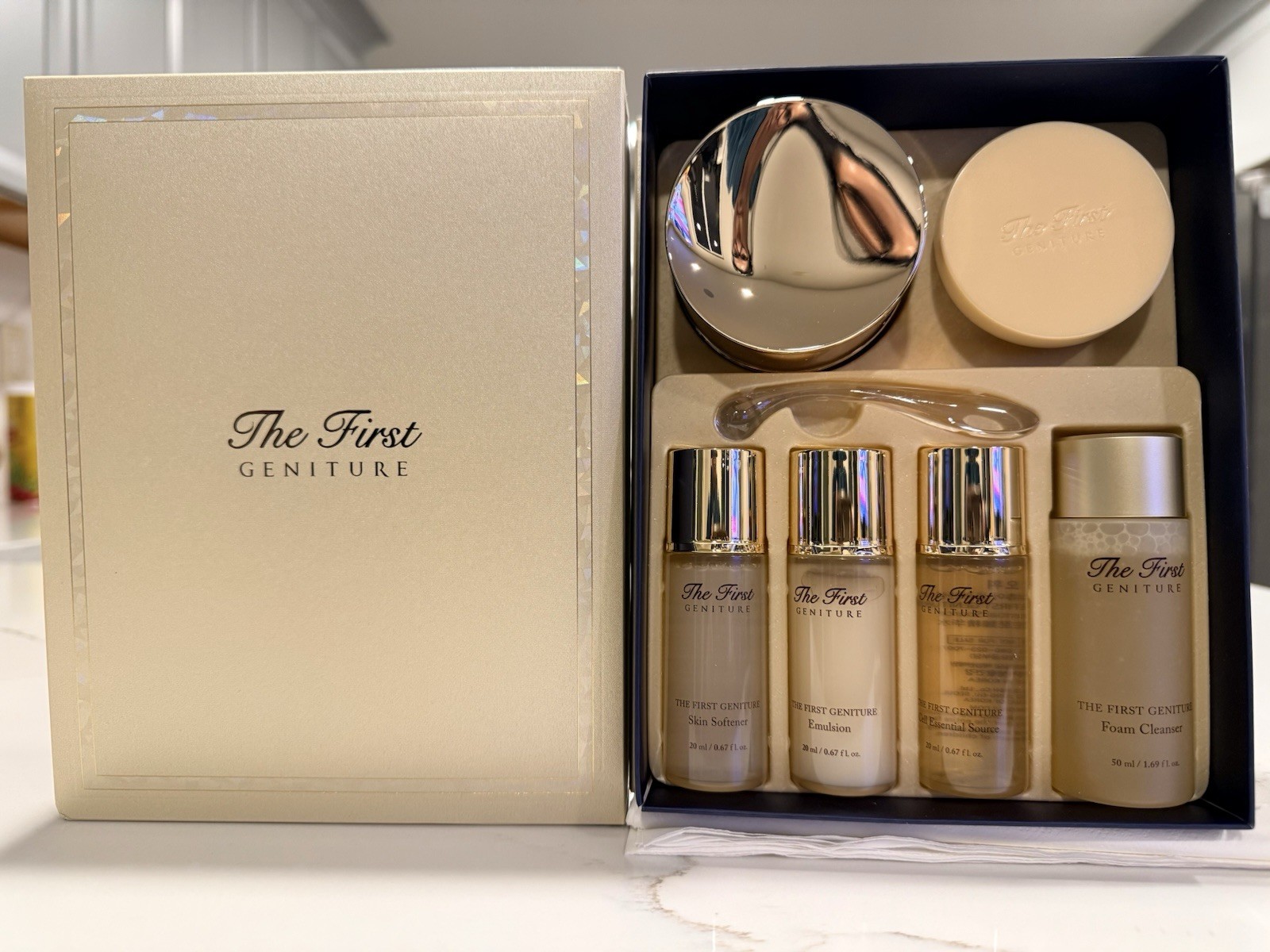 OHUI The First Geniture Cream Intensive Special Set 6pc 55ml + Refill KBeauty