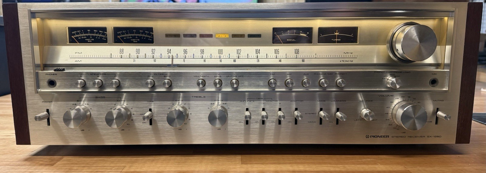 Fully Restored Pioneer Sx-1280 Vintage Receiver Fully Restored Pioneer Sx-1280 Vintage Receiver