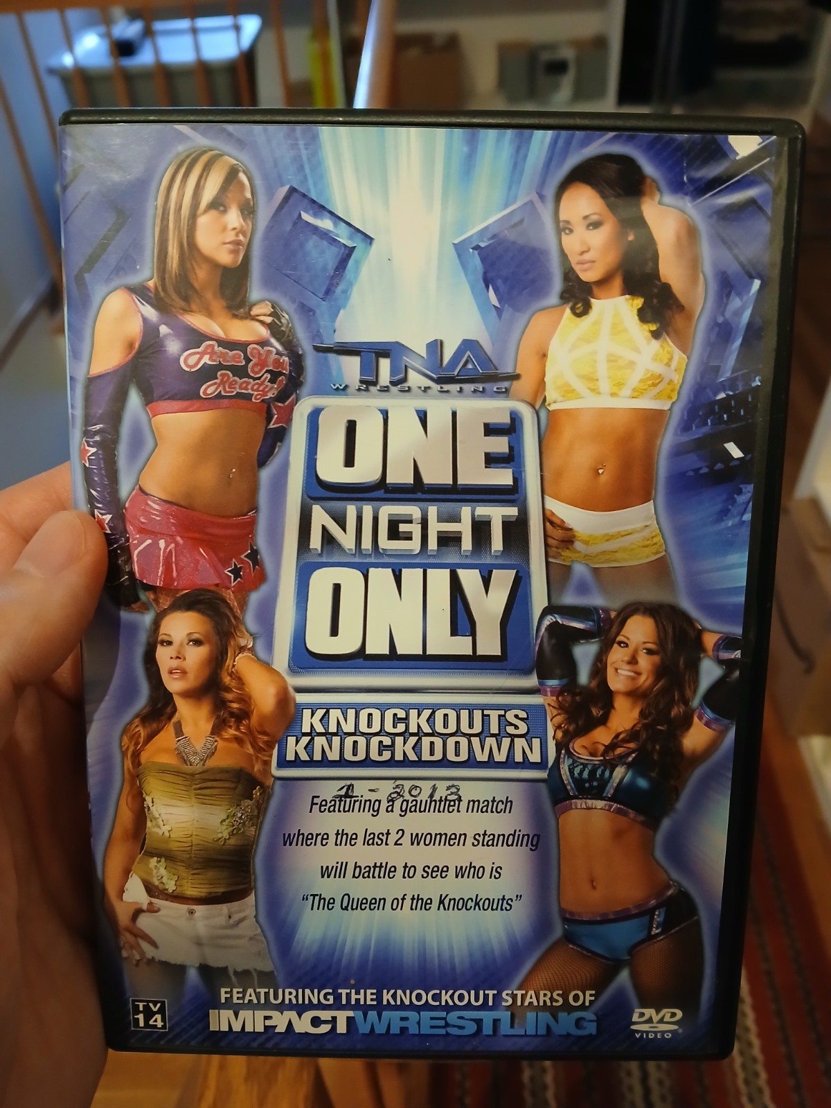 TNA Impact WrestlingOne Night Only Knockouts Knockdown 2013 OOP RARE READ DESCRI TNA Impact WrestlingOne Night Only Knockouts Knockdown 2013 OOP RARE READ DESCRI