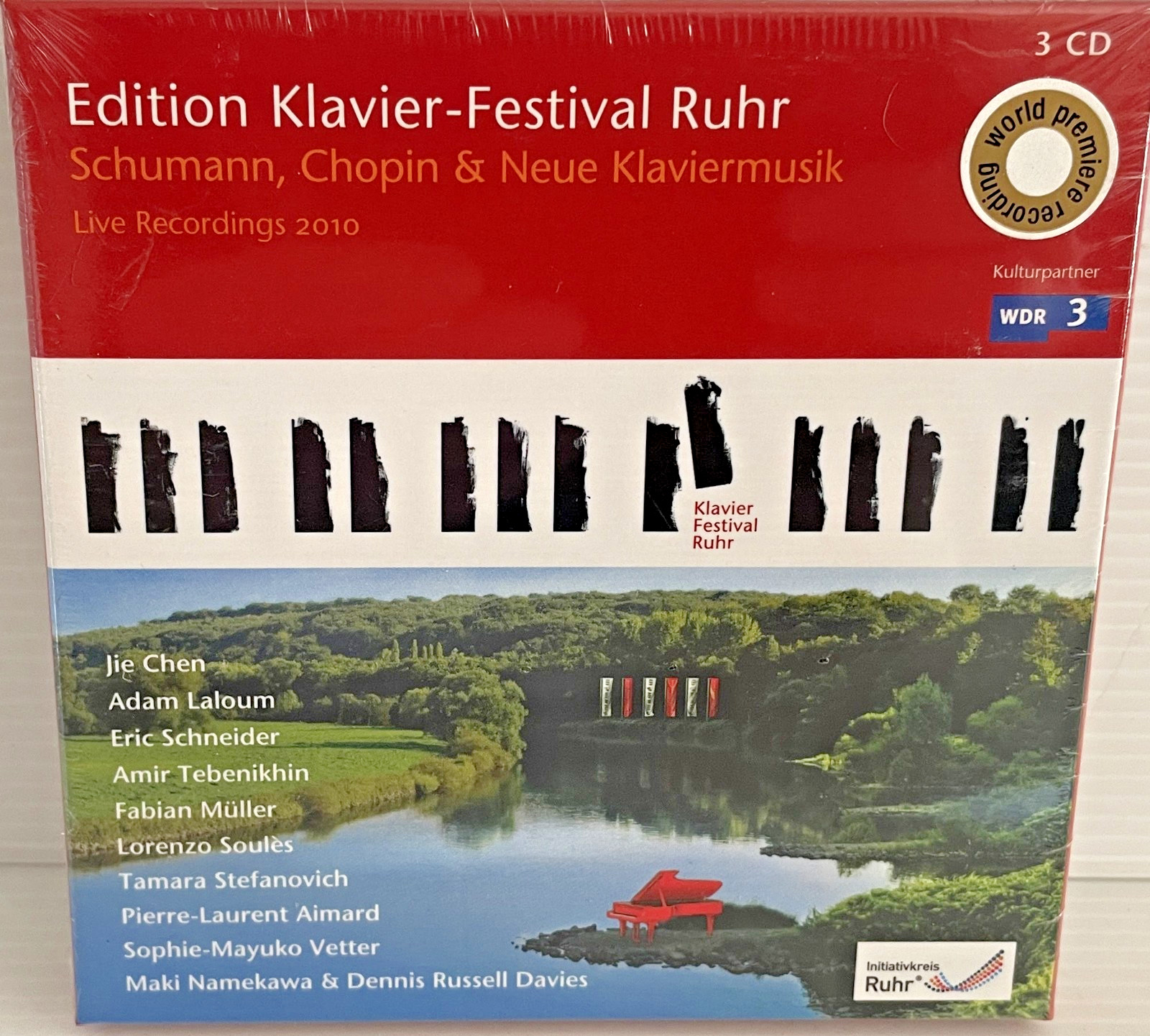 Edition Klavier-Festival Ruhr Schumann Chopin 3 CD Set Sealed NEW Edition Klavier-Festival Ruhr Schumann Chopin 3 CD Set Sealed NEW