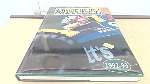Autocourse 1992-93 Hardback Book The Fast 