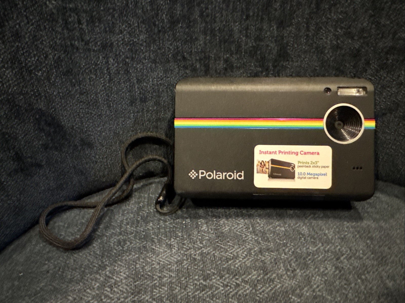 Polaroid Snap Digital Instant Print Camera Black 10MP 2x3 ZINK Tested Strap 