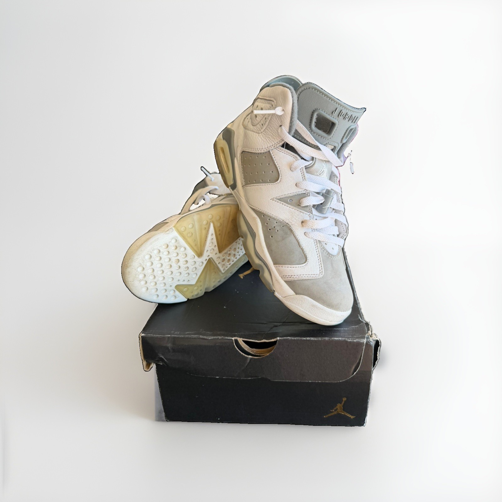 Nike Air Jordan 6 Retro Cool Grey White Gray Men’s Size 7 CT8529-100