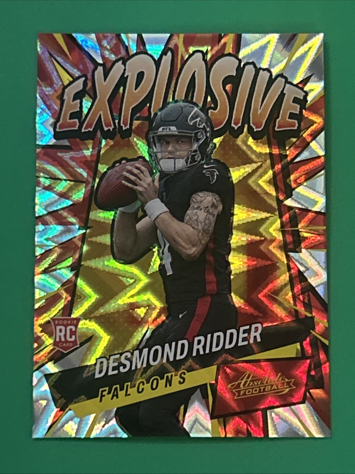 2022 Panini Absolute - Explosive Desmond Ridder #E38 (RC) Case Hit 2022 Panini Absolute - Explosive Desmond Ridder #E38 (RC) Case Hit