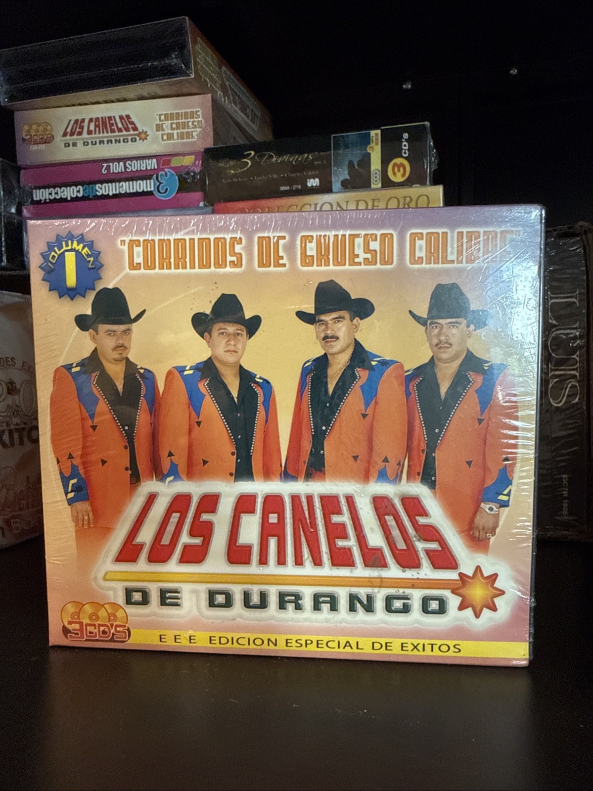 Los Canelos De Durango Corridos De Grueso Calibre Vol 1. 3cds Set New sealed Los Canelos De Durango Corridos De Grueso Calibre Vol 1. 3cds Set New sealed