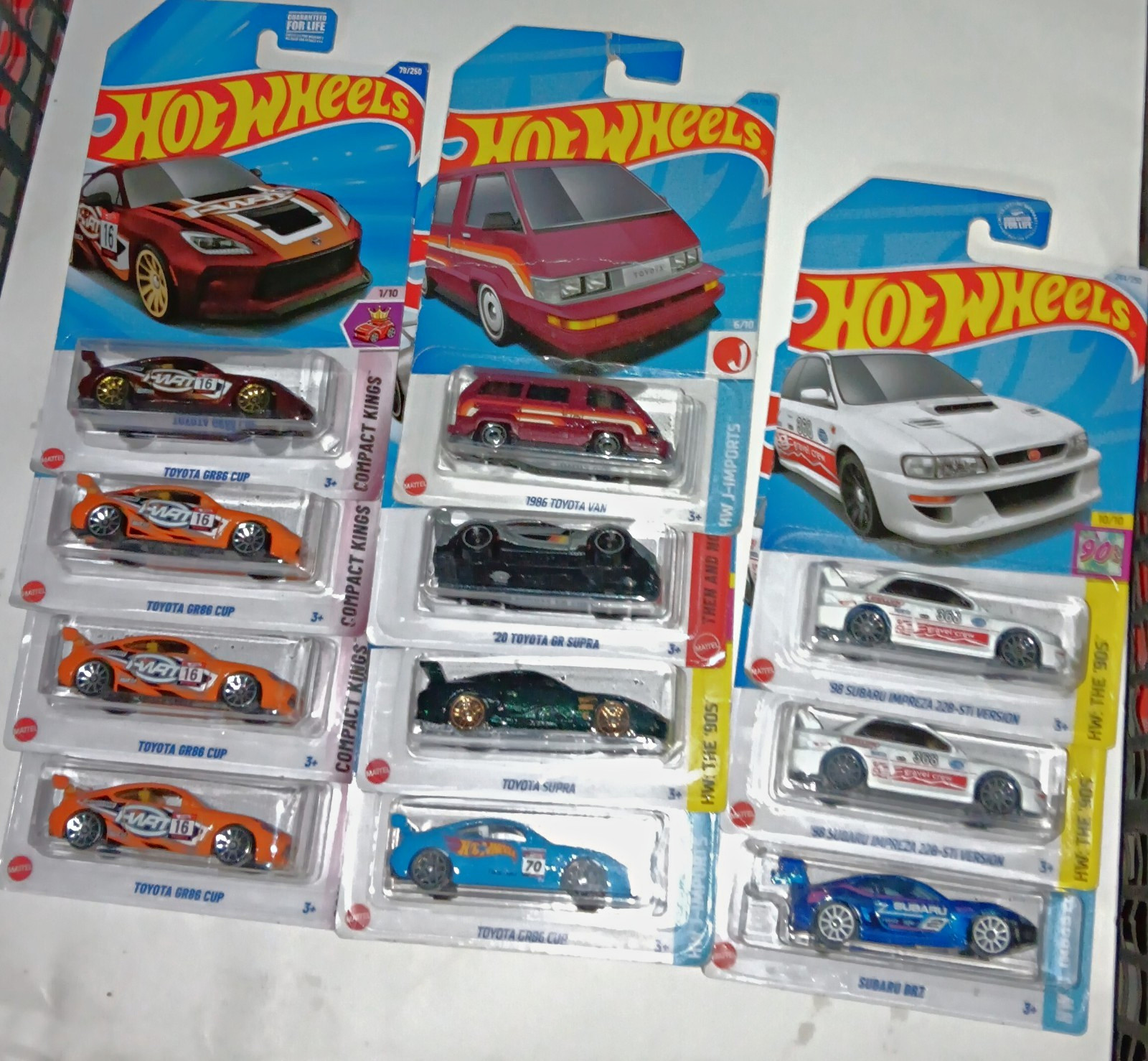 Hot Wheels ☆Toyota JDM☆ LOT of 11
