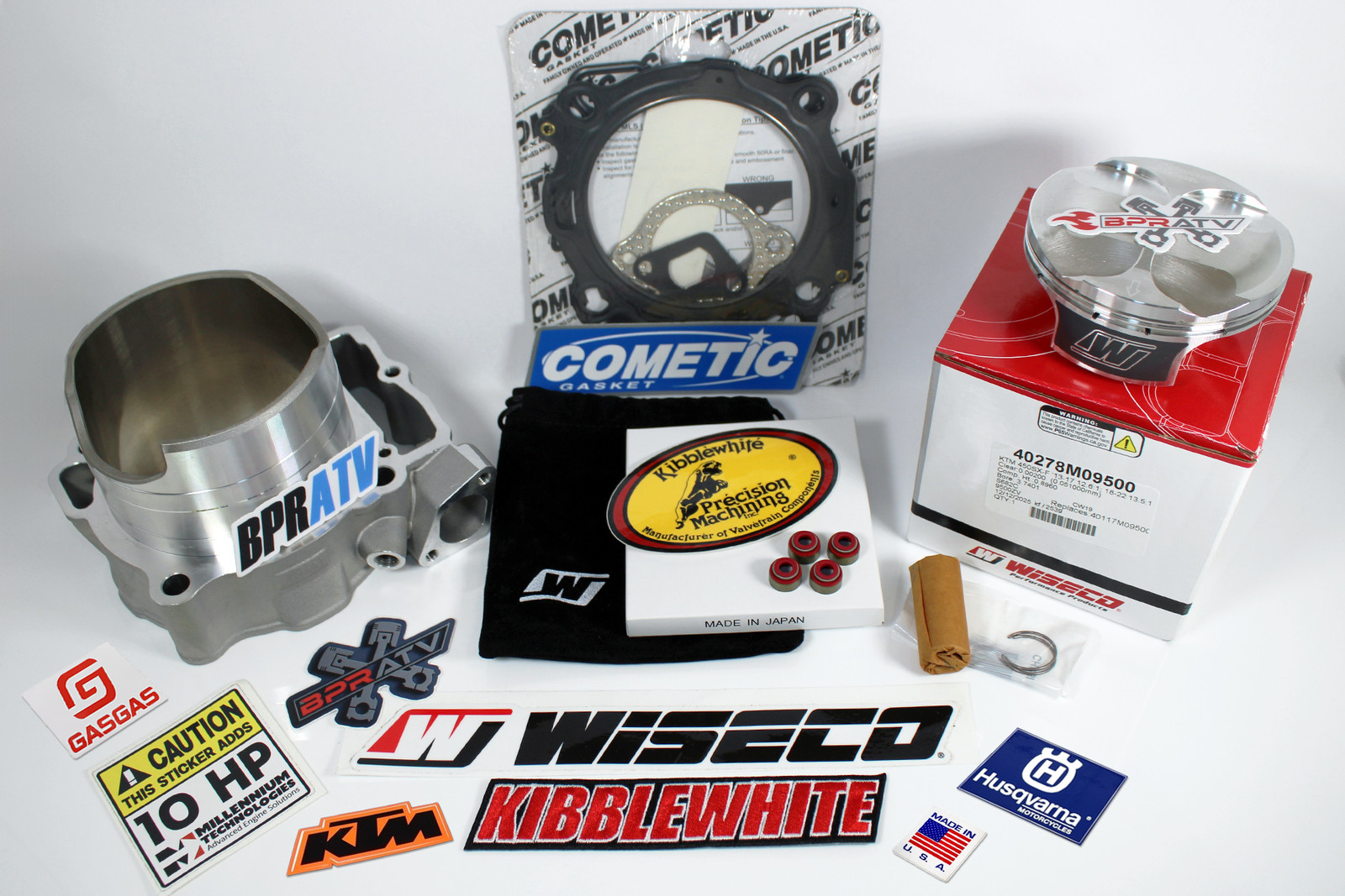 KTM 450 SX-F XC-F Top End Kit 95mm Wiseco Piston Husqvarna FC 450 GasGas '16-23