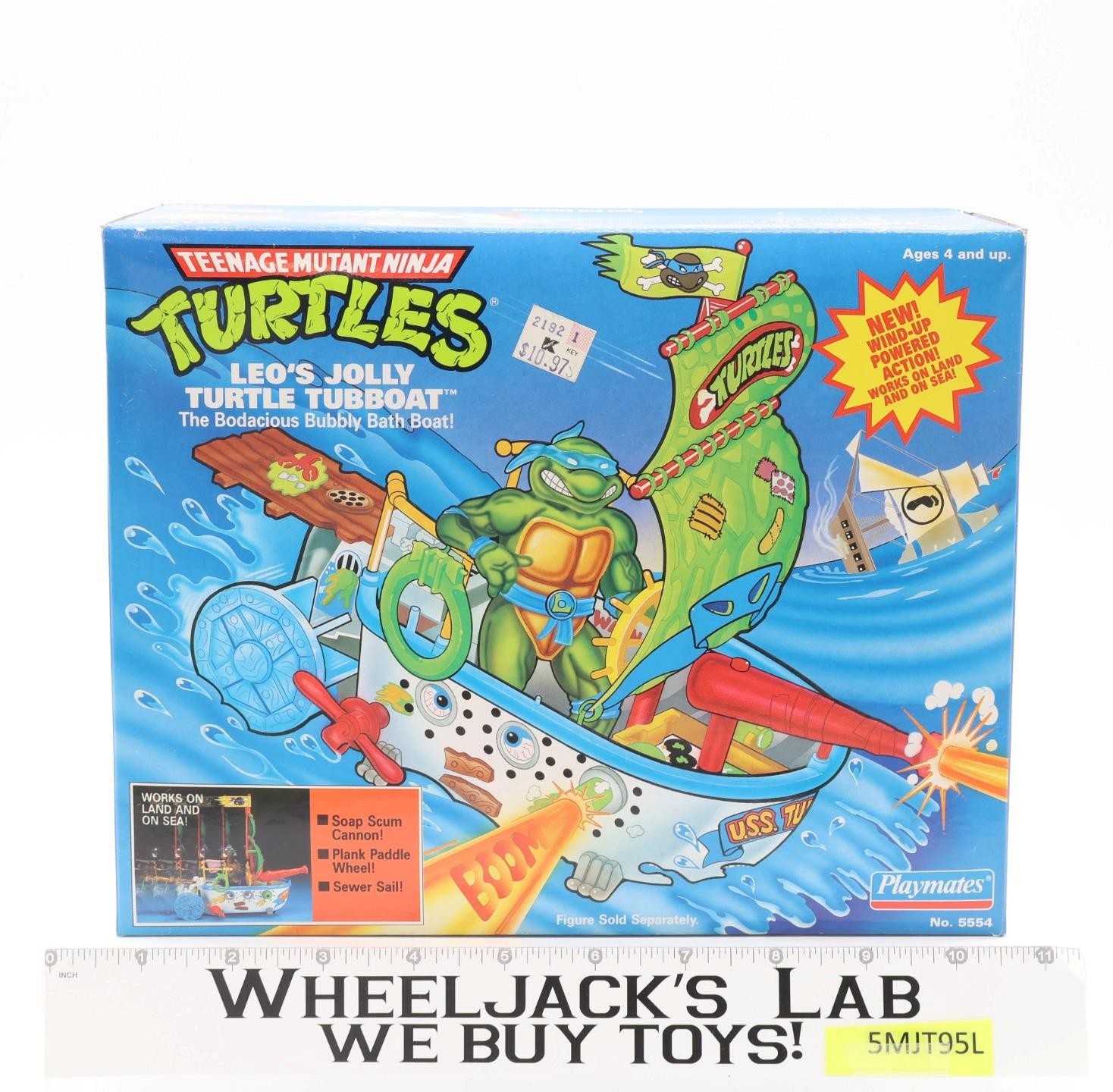 Leo\'s Jolly Turtle Tubboat Teenage Mutant Ninja Turtles TMNT Playmates NEW MISB Leo\'s Jolly Turtle Tubboat Teenage Mutant Ninja Turtles TMNT Playmates NEW MISB
