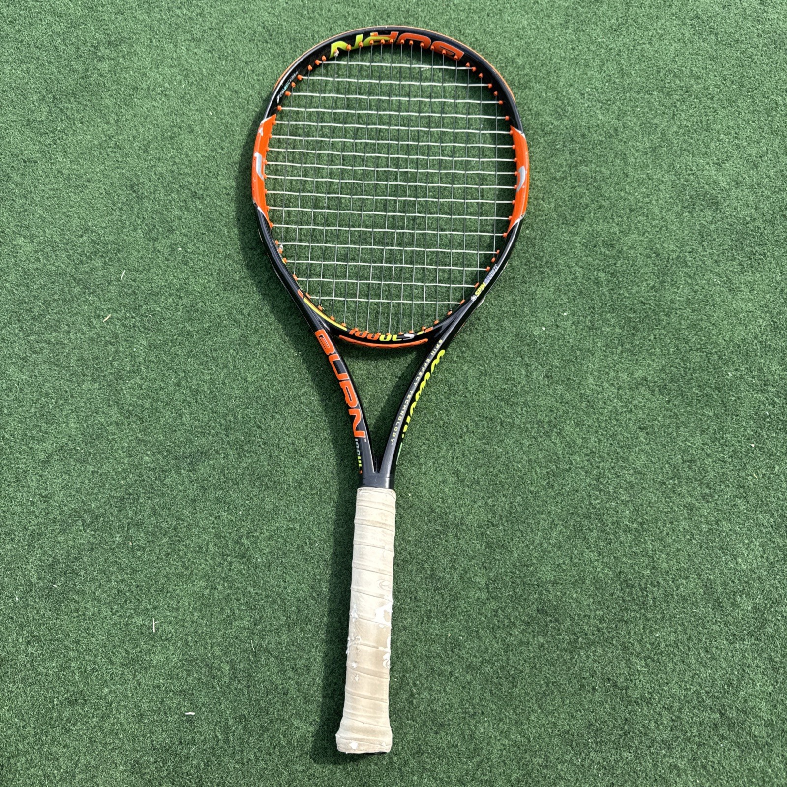 Wilson Burn 100 ULS 4 1/8 Grip Racket VERY NICE WOW Tennis Racket Wilson Burn 100 ULS 4 1/8 Grip Racket VERY NICE WOW Tennis Racket