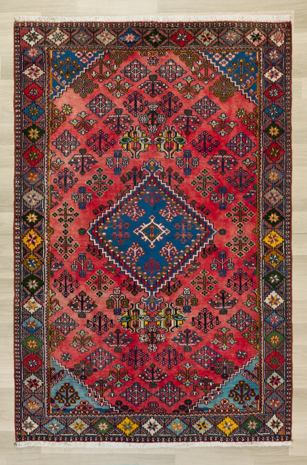 Oriental Hand Knotted Wool Rug Size 6\'7\