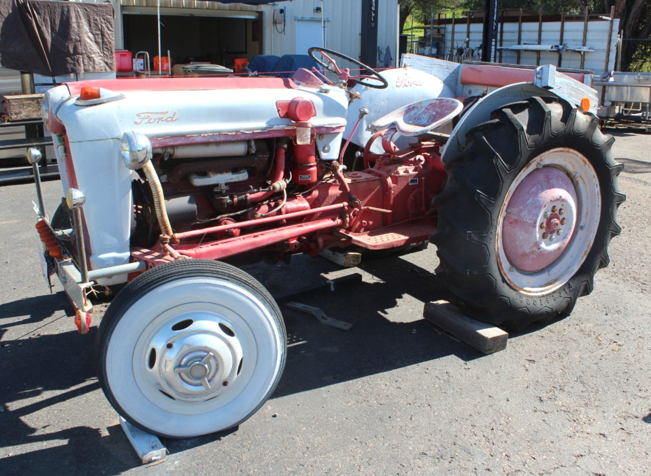 1953 ANTIQUE FORD  GOLDEN JUBILEE TRACTOR  ASIS