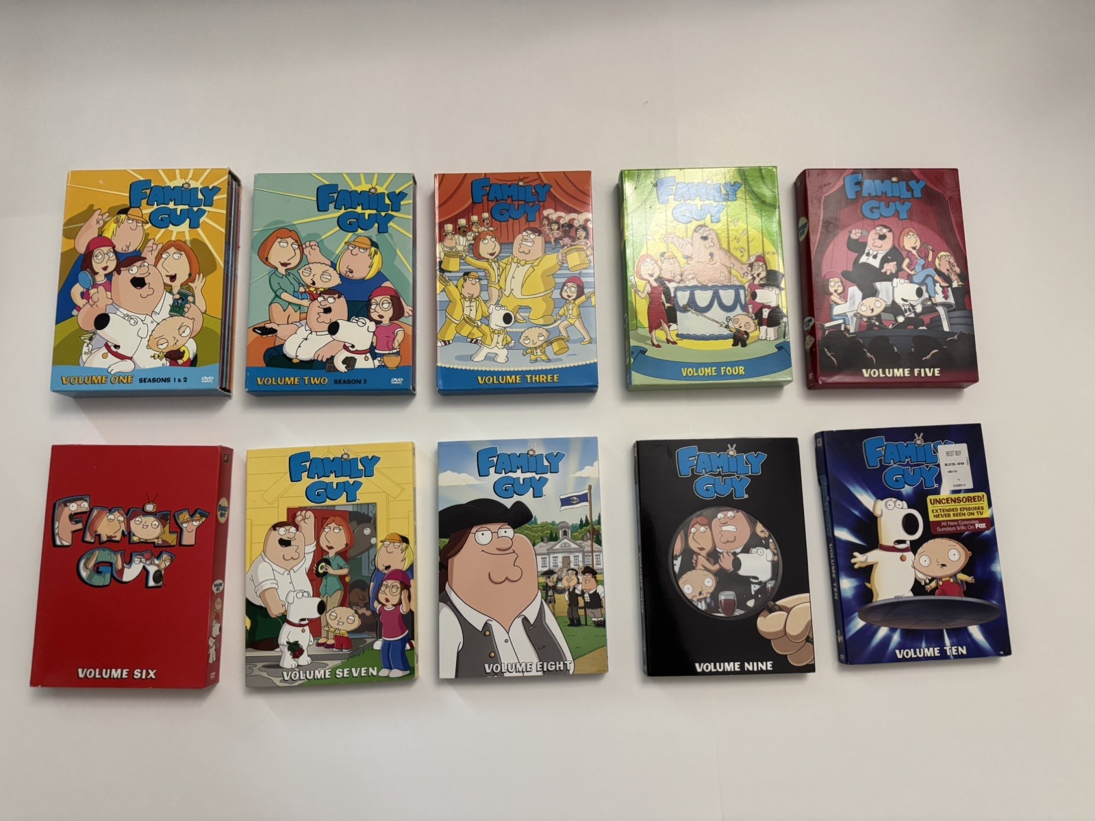 Family Guy series 1-10 set seasons 2 3 4 5 6 7 8 9 10 DVD lot plus Untold Story Family Guy series 1-10 set seasons 2 3 4 5 6 7 8 9 10 DVD lot plus Untold Story