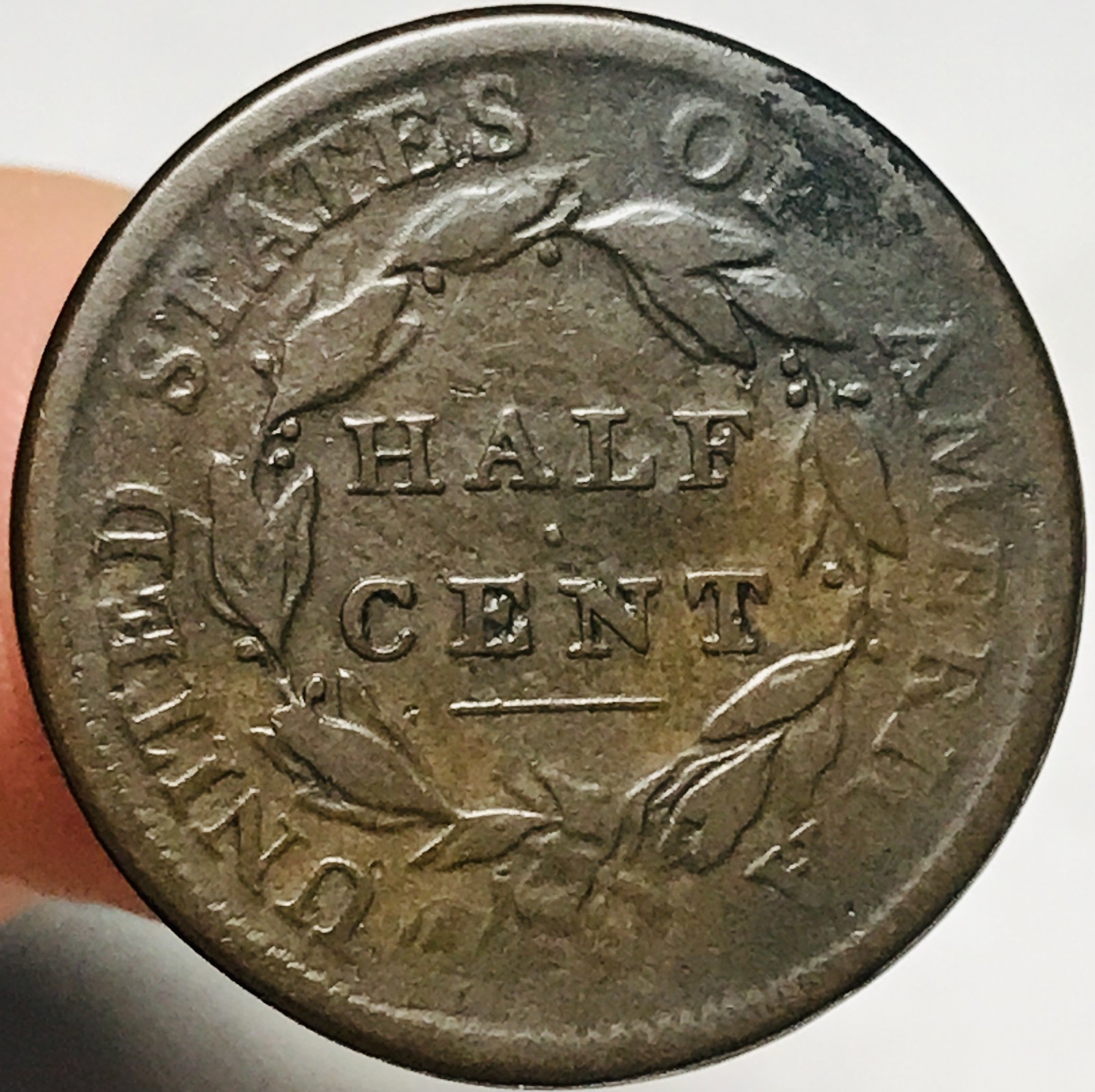 1810 Classic Head Half Cent 1/2C Ungraded US Copper Coin CC30337 1810 Classic Head Half Cent 1/2C Ungraded US Copper Coin CC30337