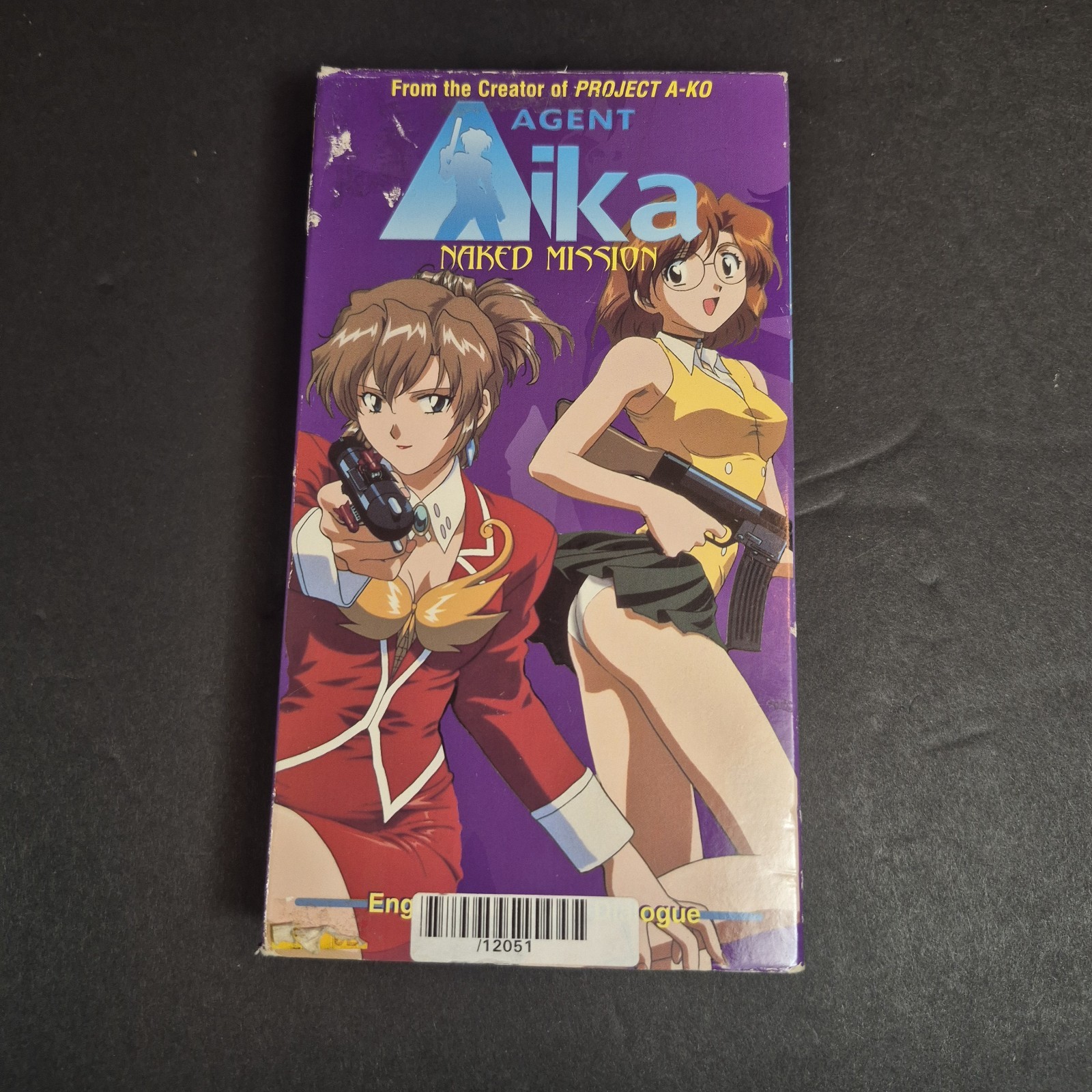 Vtg Agent Aika Naked Mission 1998 Episode 1-2 Anime Dub English Manga VHS Rare Vtg Agent Aika Naked Mission 1998 Episode 1-2 Anime Dub English Manga VHS Rare