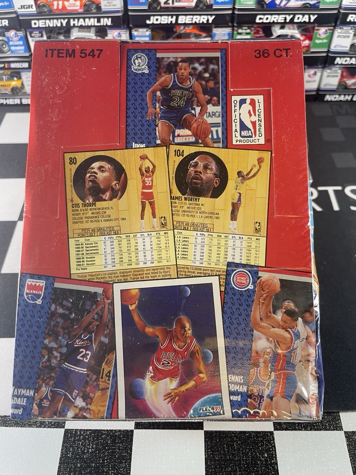 1991-92 Fleer Basketball Hobby Box Series 1 Factory Sealed Michael Jordan - QTY