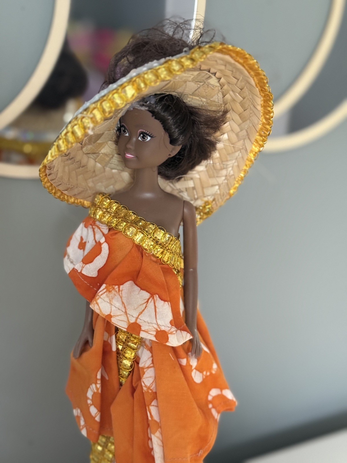 Authentic Handmade Bahamian Barbie Doll from Nassau, Bahamas Authentic Handmade Bahamian Barbie Doll from Nassau, Bahamas