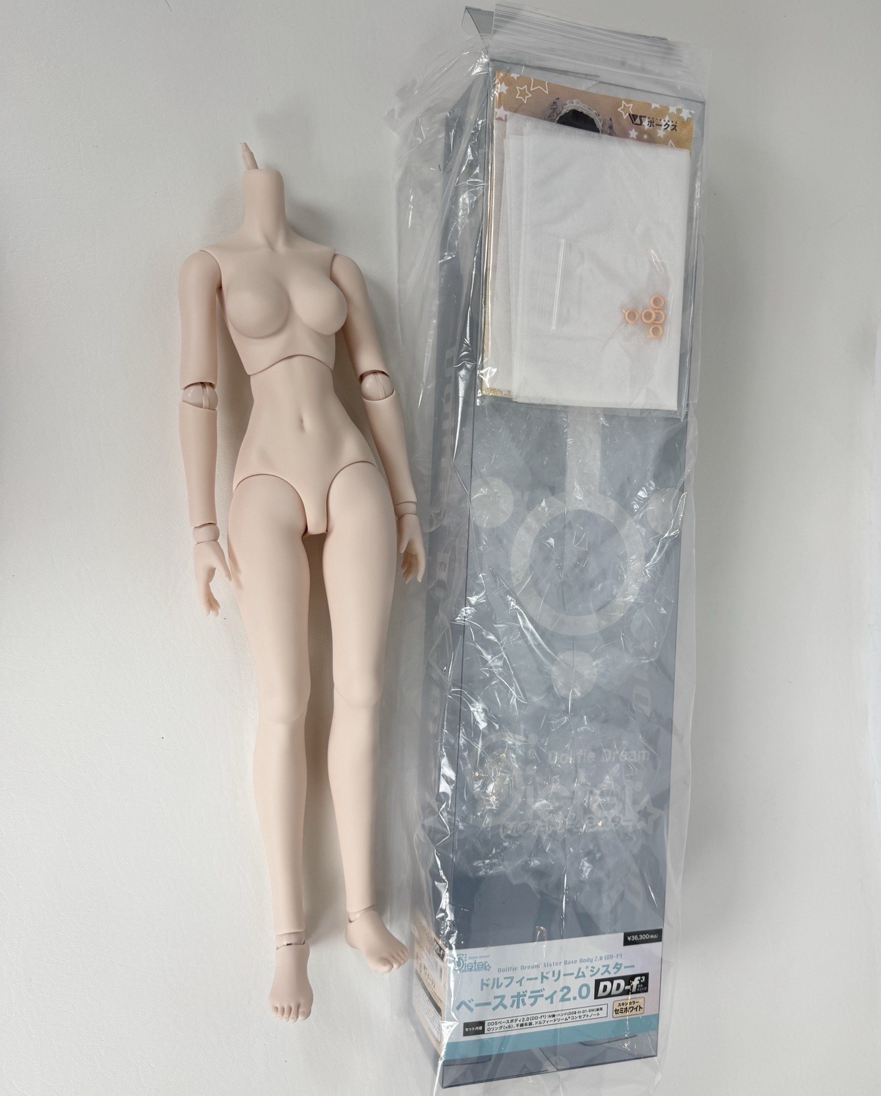 Volks body Dollfie Dream Sister 2.0 Semi White DD New With Packaging Sep 2026