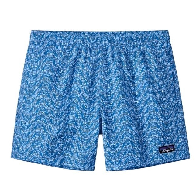 Patagonia Mens Baggies Shorts Blue Wavy Dot Print Size S 6 Inseam - PD