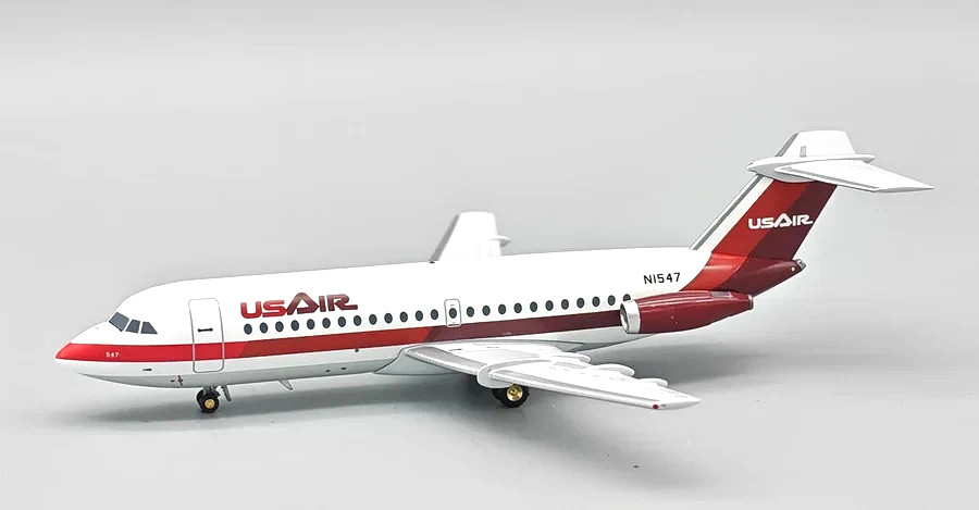InFlight200 BAC 111-203AE One-Eleven USAir N1547 with stand Ref: IF111US0325