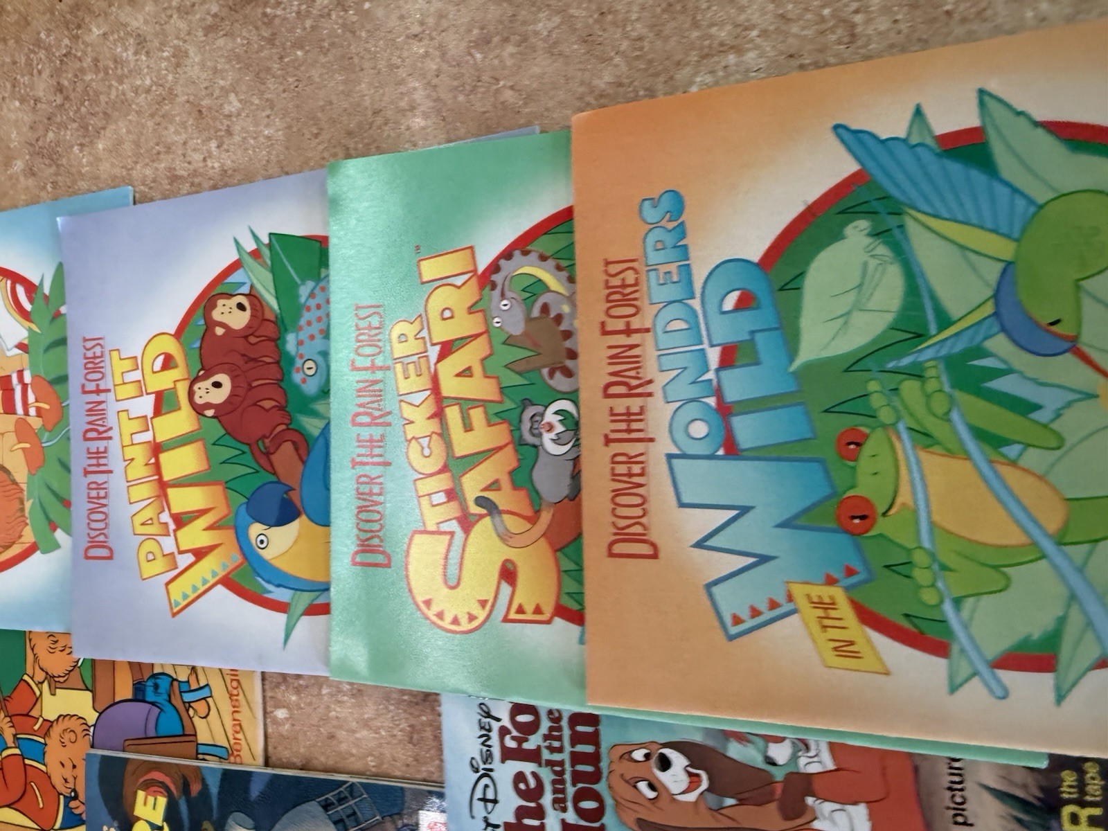 McDonald\'s Vintage Children\'s Books Lot 14 Berenstain Bears, Fievel & More  