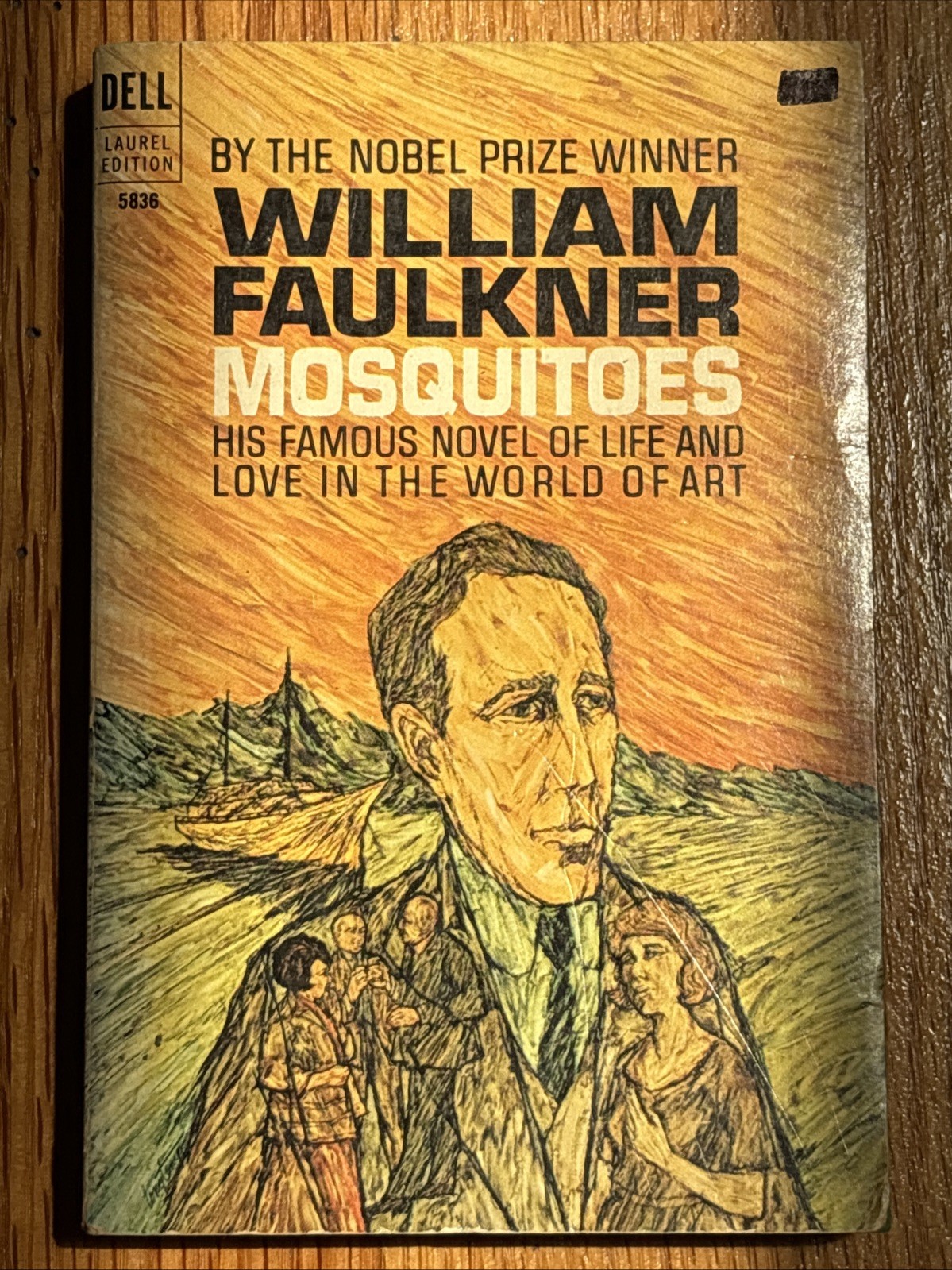 Mosquitoes by William Faulkner (1965 Dell Laurel 1st Thus PB) Mosquitoes by William Faulkner (1965 Dell Laurel 1st Thus PB)