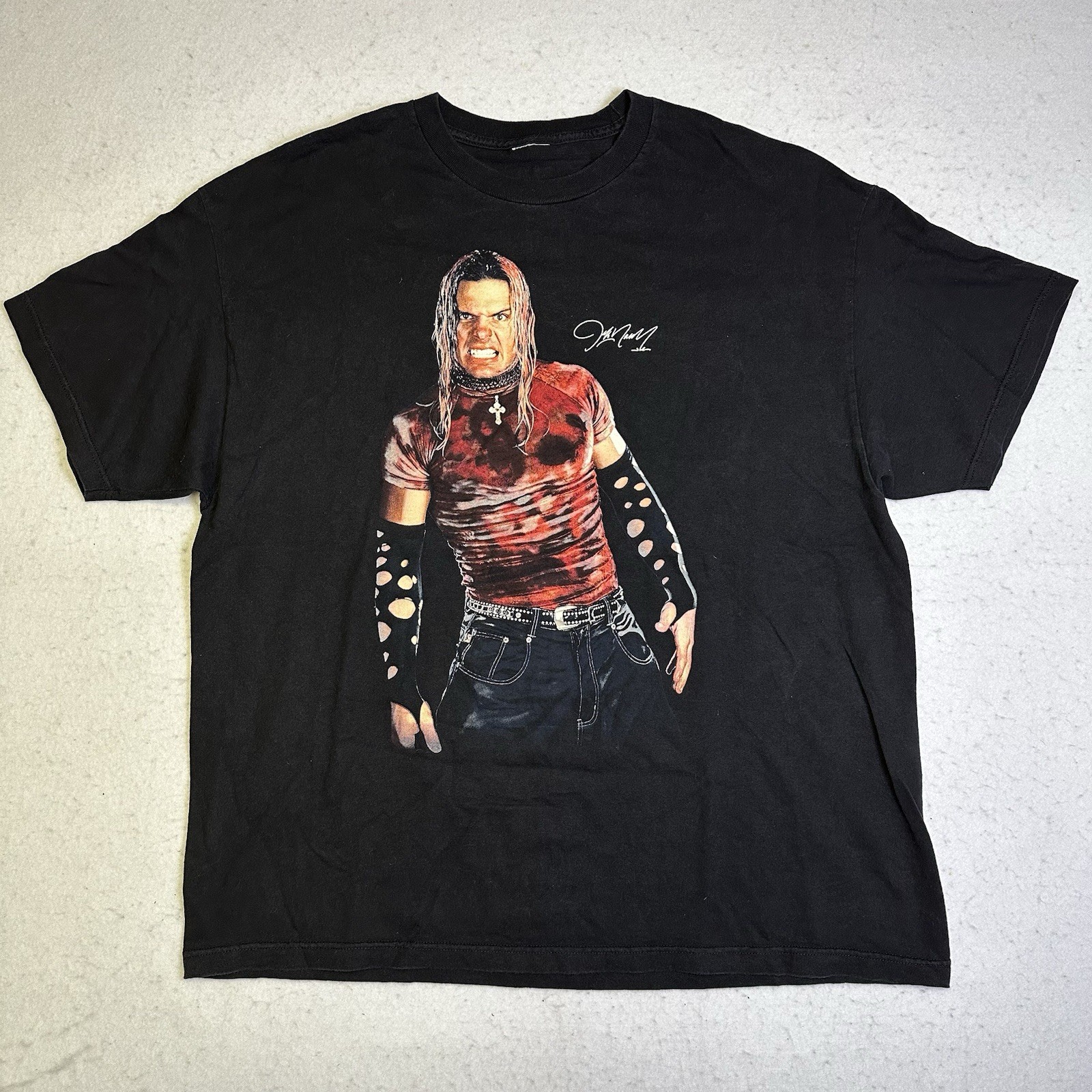 Vintage Jeff Hardy Glow Xpand Your Imagination Wrestling T-Shirt 90s WWF WWE 2XL Vintage Jeff Hardy Glow Xpand Your Imagination Wrestling T-Shirt 90s WWF WWE 2XL
