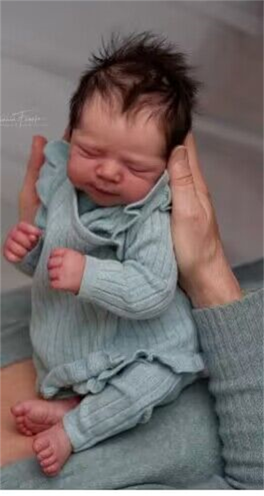 Realistic Reborn Baby Dolls 18in Cloth Body Sleeping Real Life Preemie Nice Gift