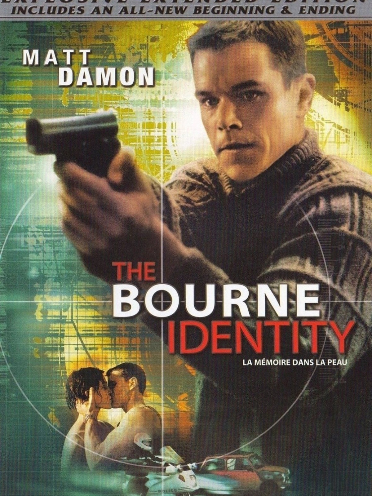The Bourne Identity Explosive Extended Edition DVD