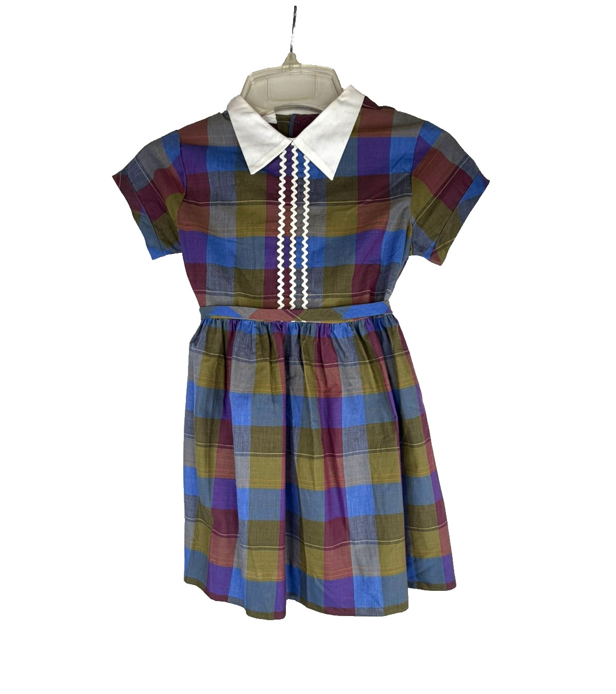 Vintage 1950\'s Honeysuckle Little Girls Dress Size 6X Sears Roebuck and Co.