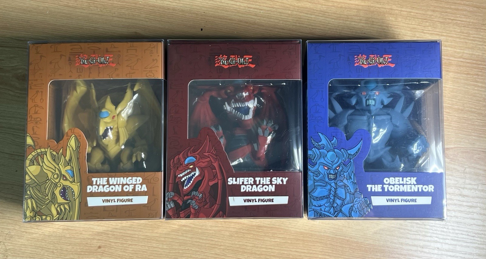 YouTooz Yugioh Winged Dragon of Ra Obelisk Slifer The Sky Dragon Figures Set YouTooz Yugioh Winged Dragon of Ra Obelisk Slifer The Sky Dragon Figures Set