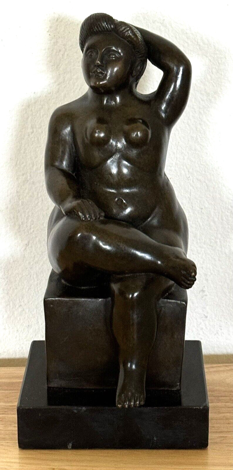 VINTAGE RARE KAREN VOBISOVA NUDE WOMAN BRASS 10.5\ VINTAGE RARE KAREN VOBISOVA NUDE WOMAN BRASS 10.5\