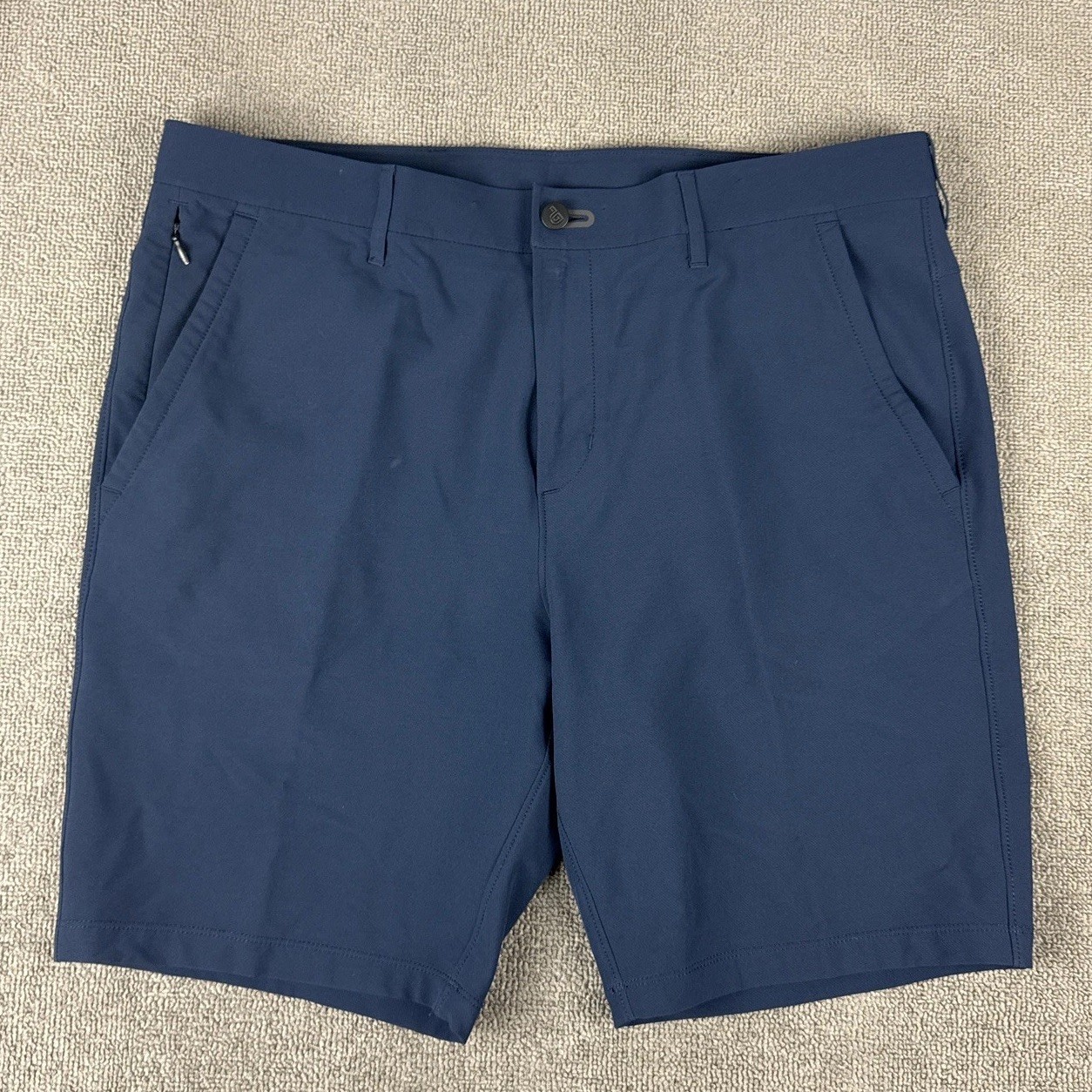 Public Rec Shorts Mens Size 34 Navy Blue Stretch 8\
