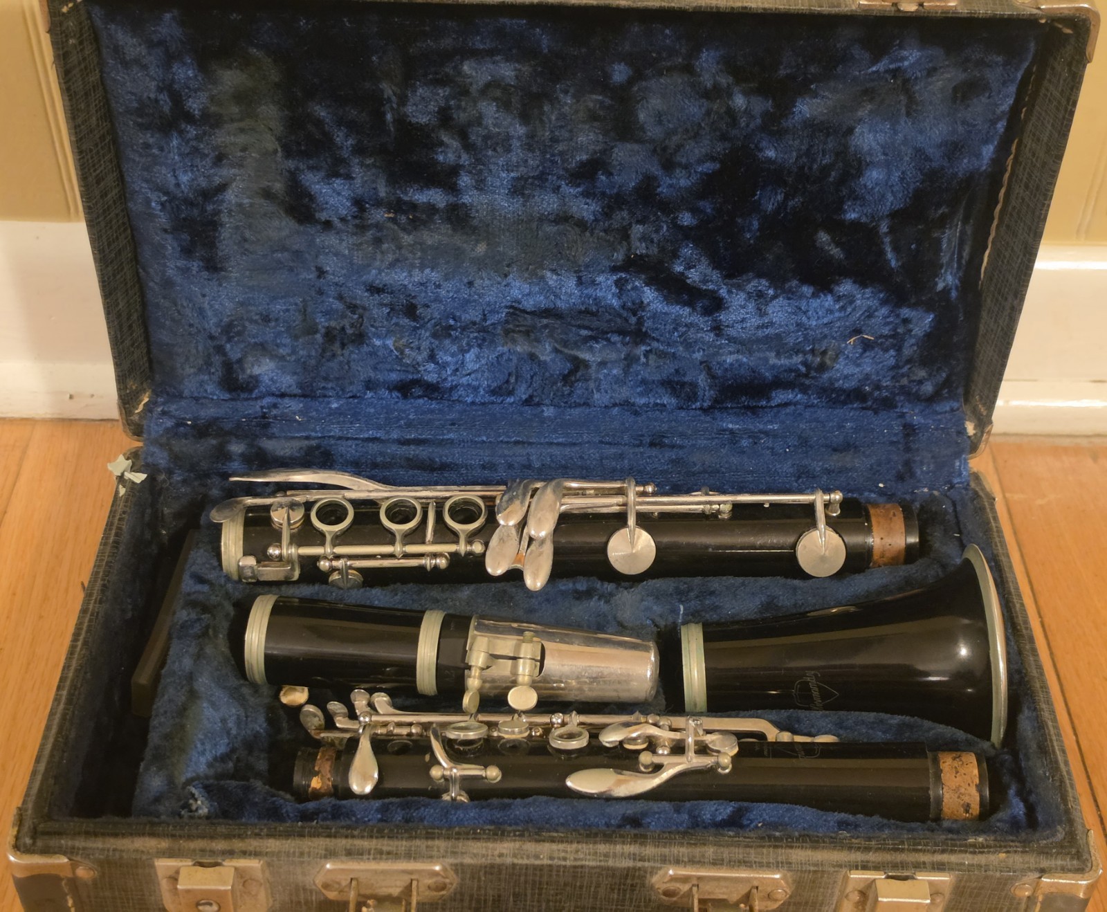 Vintage Leblanc Normandy Clarinet Wood Reso Tone W/Case Made In The USA Vintage Leblanc Normandy Clarinet Wood Reso Tone W/Case Made In The USA