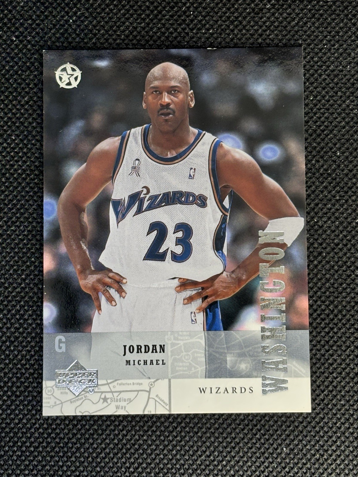 Michael Jordan 2002-03 UD SuperStars #UD23 Washington Wizards HOF
