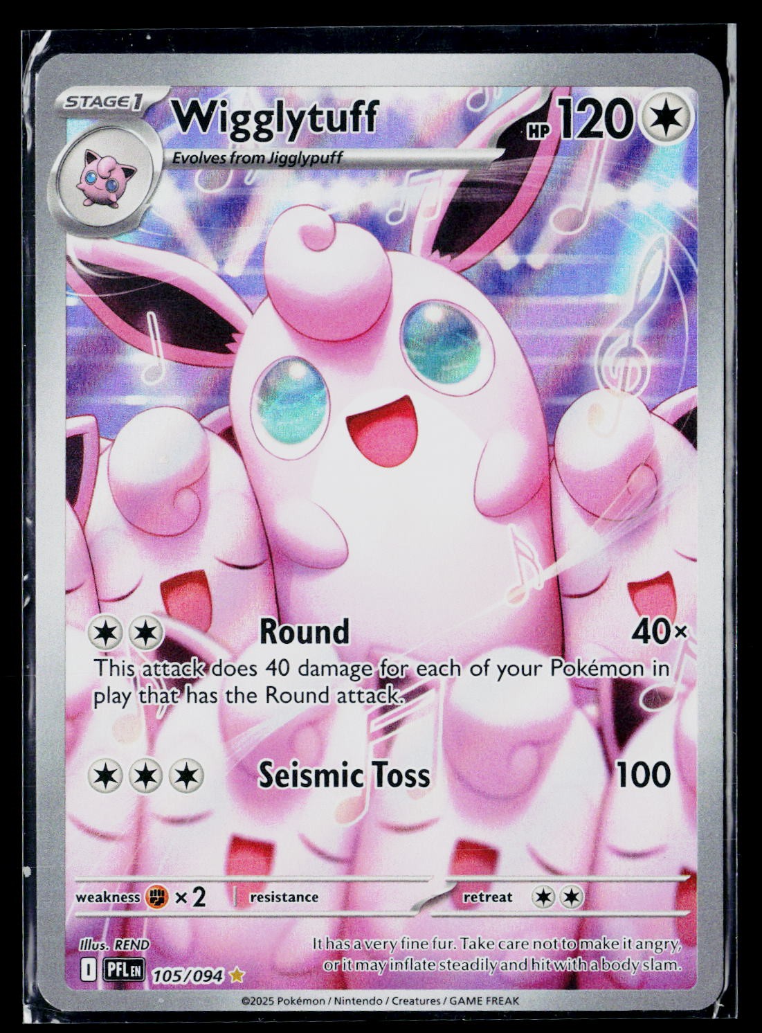 Wigglytuff Holofoil [PFL - 105/094]NM