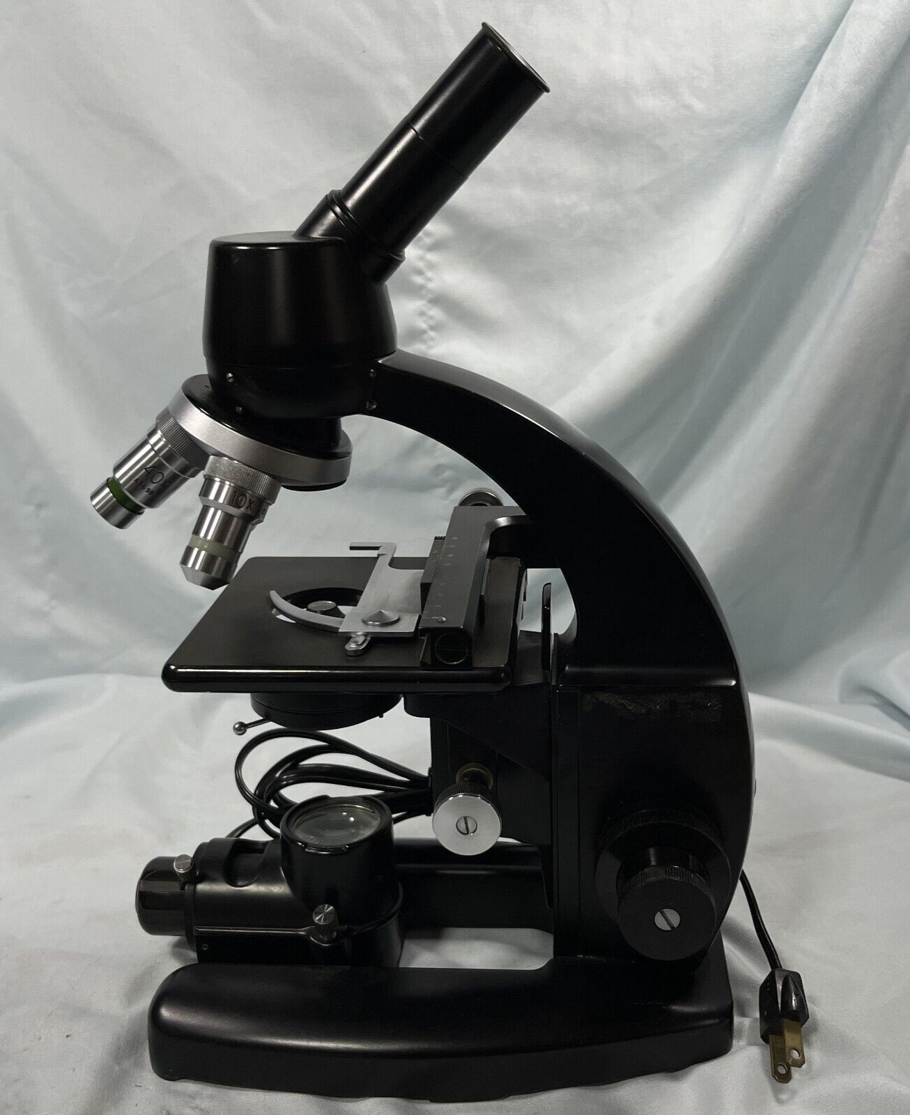 Vintage Cooke Troughton Simms Compound Microscope - M15 - 10X - 40X - 100X Oil