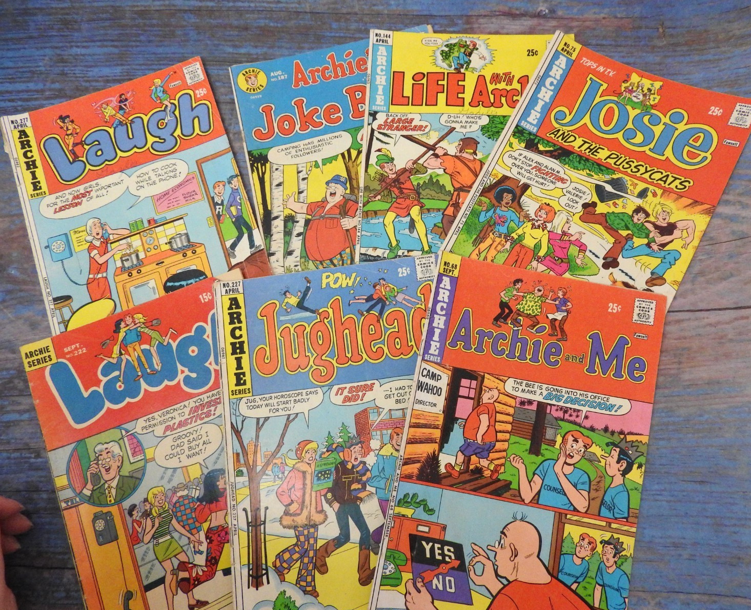 Silver Age Archie Collection X 15 comics Readers Copies only - all listed