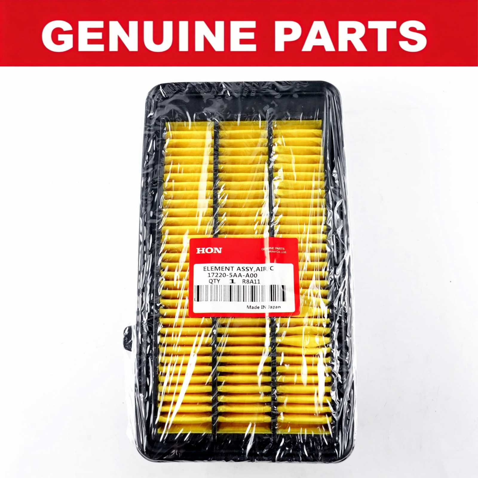 17220-5AA-A00 OEM Engine Air Filter for Honda CR-V Civic 1.5L L4 2016-2022