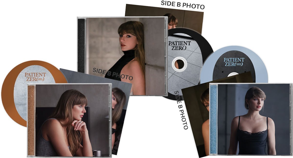 Presale Taylor Swift Patient Zero Collector Edition CDs Bundle PRESALE Presale Taylor Swift Patient Zero Collector Edition CDs Bundle PRESALE