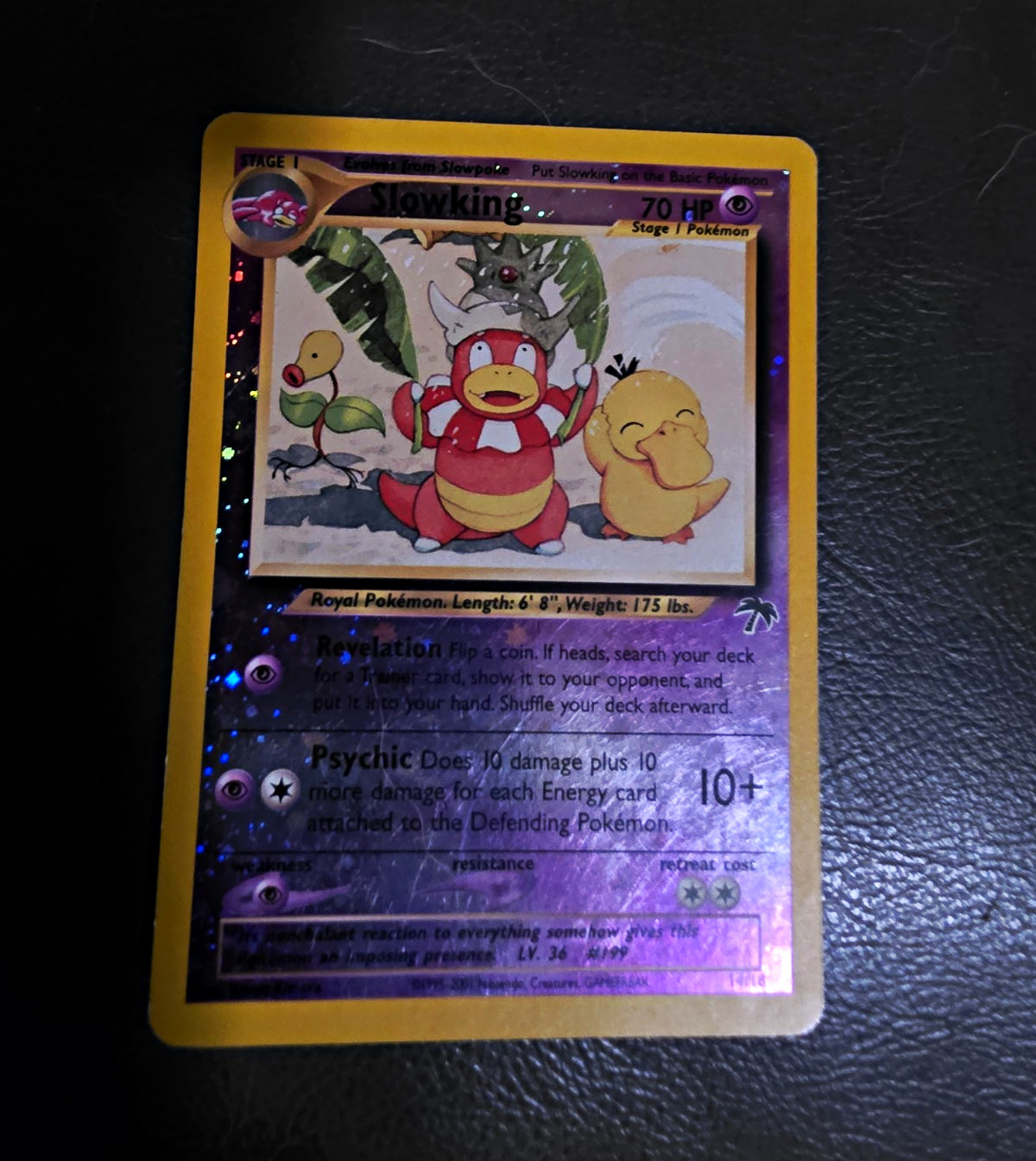Slowking 14/111 Neo Genesis Holo Rare Pokemon TCG Card English 2000