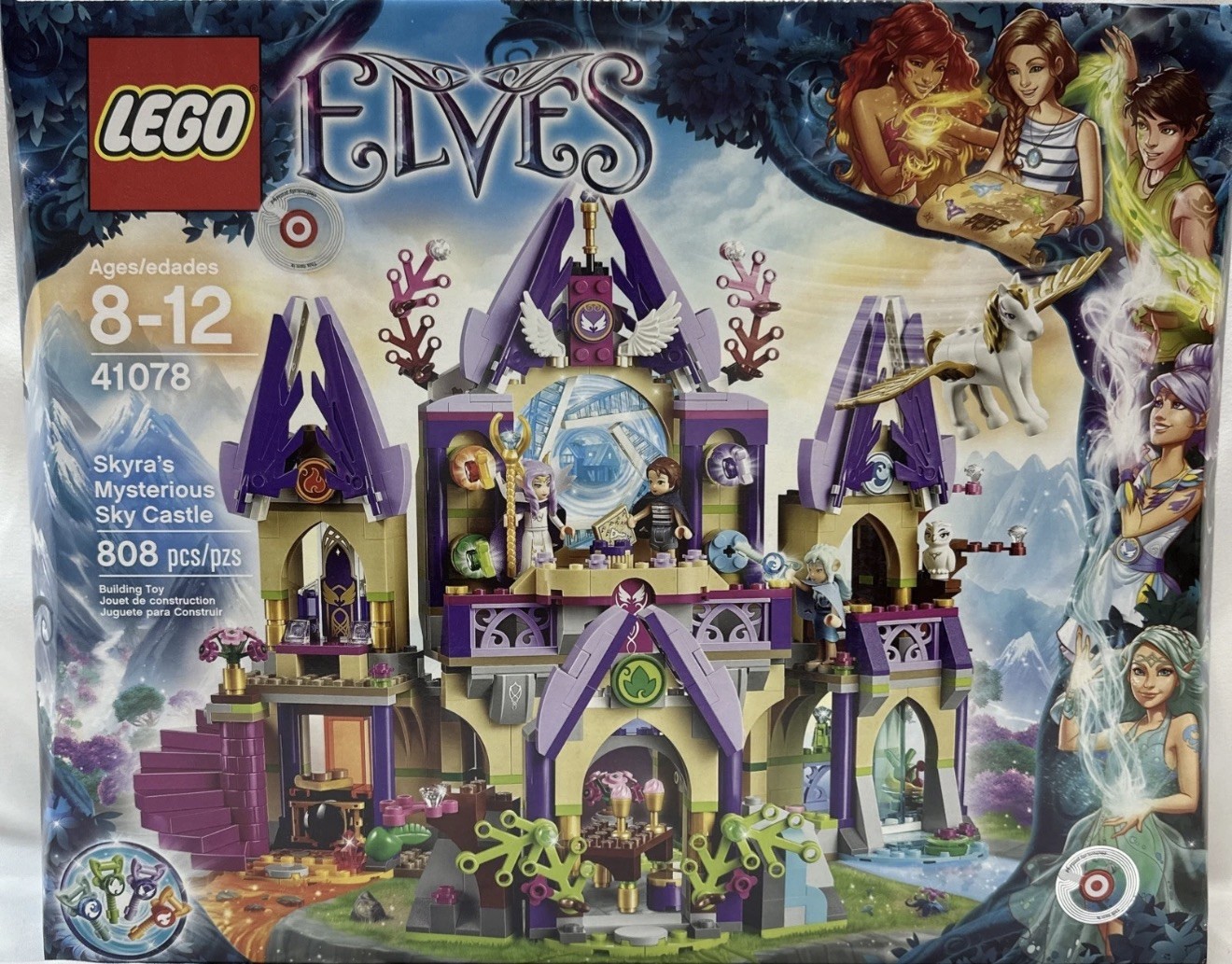 BNIB Retired Sealed LEGO Elves: Skyra\'s Mysterious Sky Castle (41078) BNIB Retired Sealed LEGO Elves: Skyra\'s Mysterious Sky Castle (41078)