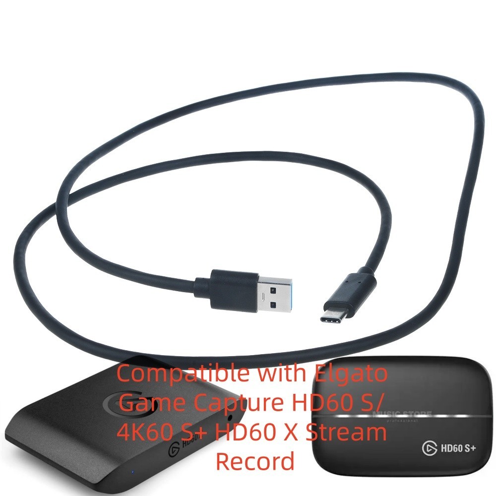 USB 3.0 Power Cable For Elgato Game Capture HD60 S/ 4K60 S+ HD60 X Stream Record USB 3.0 Power Cable For Elgato Game Capture HD60 S/ 4K60 S+ HD60 X Stream Record