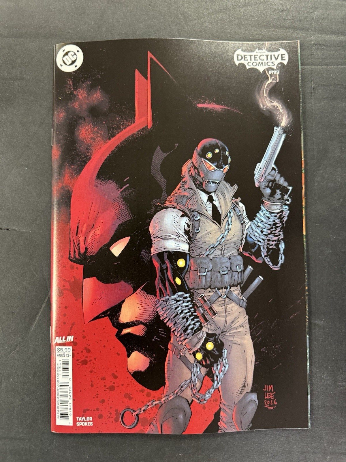 Detective Comics #1113 CVR E Jim Lee Building Bad VAR 9/16/26 DC Detective Comics #1113 CVR E Jim Lee Building Bad VAR 9/16/26 DC