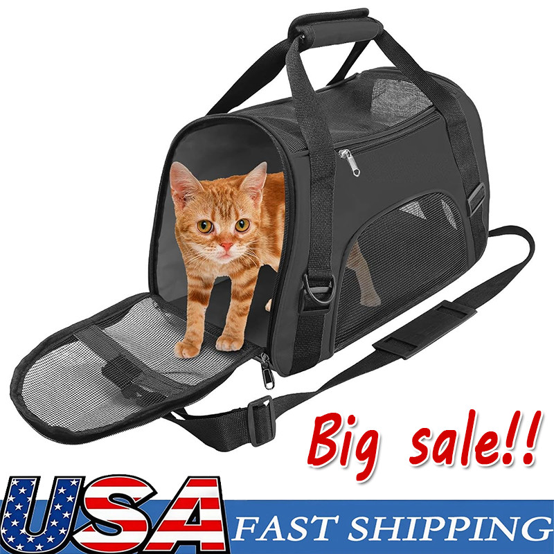 Pet Dog /Small Cat Carrier Soft Sided Comfort Bag Travel Case Airline Approved Pet Dog /Small Cat Carrier Soft Sided Comfort Bag Travel Case Airline Approved
