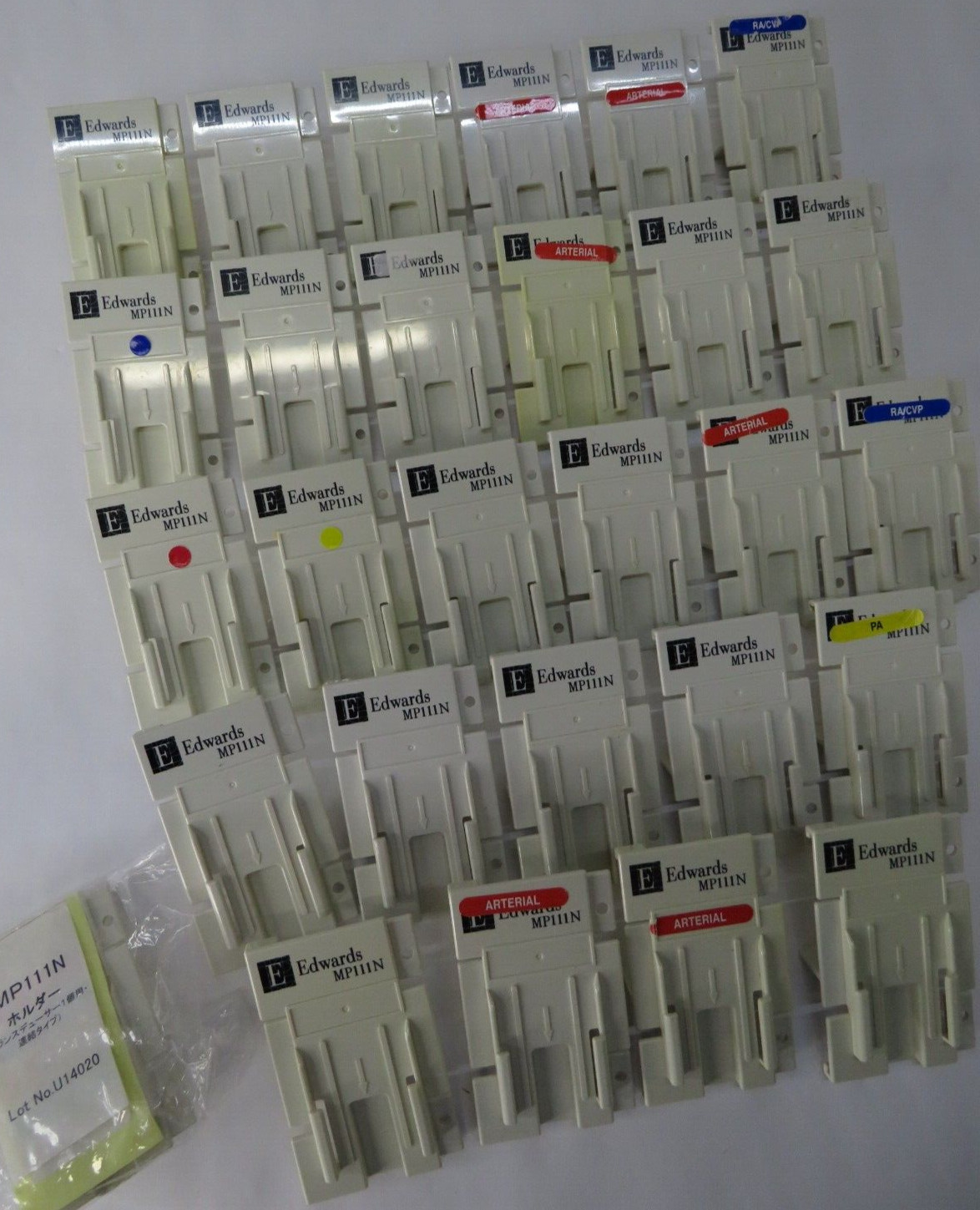 Lot of 28 Edwards Lifesciences MP111N Clip Bracket Adapters IV pole