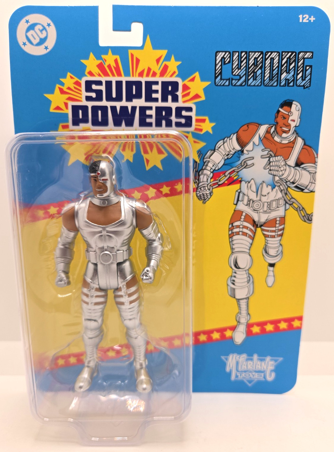 McFarlane Toys DC Super Powers Cyborg Metallic Wave 16 Action Figure IN STOCK McFarlane Toys DC Super Powers Cyborg Metallic Wave 16 Action Figure IN STOCK